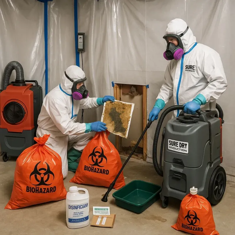 Contaminated Water Handling Protocols process in New London, IA